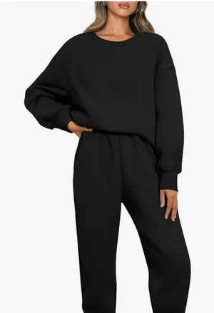 Oversized Black‎ Sweatshirt thumbnail 1