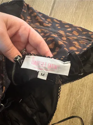 Leopard Print Bustier Corset Top thumbnail 6