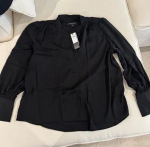 Banana Republic Black Blouse thumbnail 1