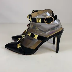 Nicole Miller NY Women’s Studded‎ Heel with Strap A9 thumbnail 4