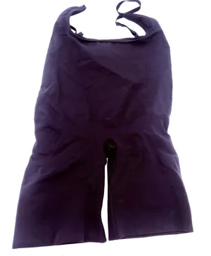 Skims Black Square Neck Mid Thigh Bodysuit Size XL NWOT thumbnail 1