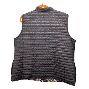 Chico's Puffer Vest XL Or 3 Black Quilted‎ thumbnail 2