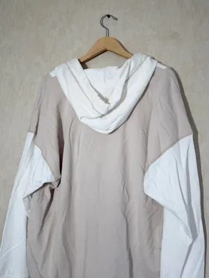 Pilcro Women’s Wharfside Hooded Sweatshirt V-Neck Pulloveriin Colorblock XL thumbnail 9
