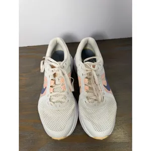 Nike Run Swift 2 Women's Size 8 White Peach Navy Running Shoes thumbnail 8
