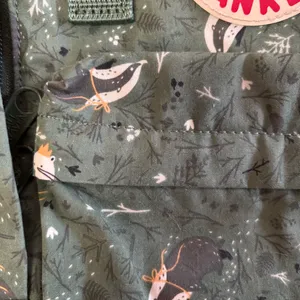 Fjällräven 🚩SOLD🚩 Kanken Art Green Fable Preppy Outdoor Fantasy Hiking Backpack thumbnail 4