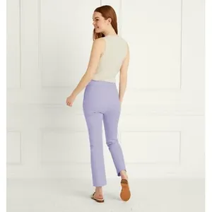 NEW Hill House The Claire Pant Lavender Cropped Trouser Elastic Waist Office‎ XS thumbnail 11
