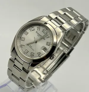 Kenneth Cole New York Silver-tone Stainless Steel Quartz Watch Working thumbnail 1