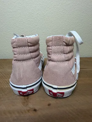 VANS Sk8-Hi Mahogany Rose High Top Skate Shoes Sneakers Pink Size 7.5 thumbnail 6