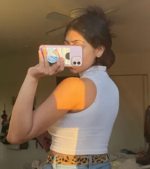By Together White Turtle Neck Crop Top thumbnail 3