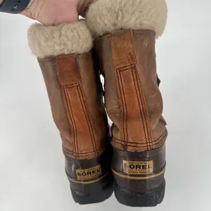 Sorel Women’s Alpine Waterproof Sherpa Lined leather Boots size 7 Duck‎ Caribou thumbnail 12
