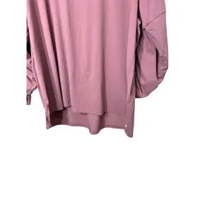 Fabletics Mauve‎ Pink Cinched Arm Long Sleeve Top Size 2X thumbnail 3