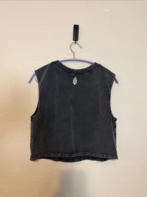 Free People FP Movement Hot Shot Skort Set In Washed black Size XL‎ thumbnail 10