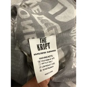 THE‎ KRIPT Ruched Graphic Mesh Mini Skirt thumbnail 3