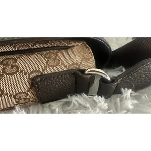 Gucci‎ GG 449171 canvas flap messenger bag thumbnail 8