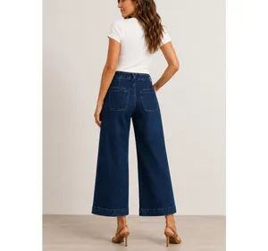 Sonoma dark wash wide leg jeans thumbnail 2