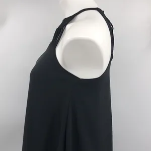 Lulu’s Tell Me black small swing halter dress thumbnail 3