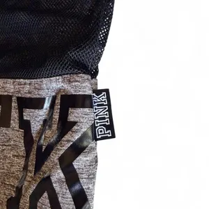 VS PINK Gray Heather Mesh Tote thumbnail 2