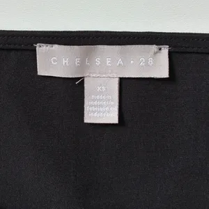 Chelsea28 Romy Womens XS Black Bubble Hem‎ Mini Dress Adjustable Straps thumbnail 4