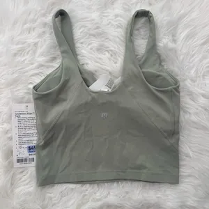 Lululemon Align Tank Top Fog Green Size 4 thumbnail 6