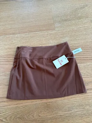 Sunday best brown skirt from Aritzia thumbnail 2