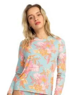 Roxy Sea Skippin LS Rashguard size M thumbnail 1