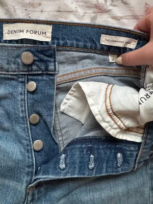 Aritzia Denim Forum Marianne Flare Jeans Size 25 Distressed Medium Wash thumbnail 6