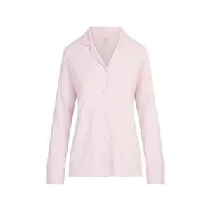 Skims Sleep Long Sleeve Button Up Set In Bloom thumbnail 6