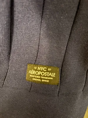 Aeropostale Top Men’s Navy Sz.L  thumbnail 3