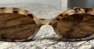 Tortoise Shell Sunglasses Brown thumbnail 1