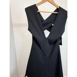 Lulus Thinking Out Loud Backless Wide Leg Jumpsuit SzXL NWT thumbnail 5
