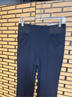 Soft surroundings blue mini boot pull on pants size small thumbnail 3