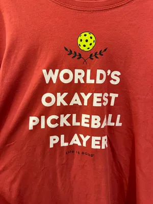 Comfort Colors Life Is Good Pickleball Player Tee thumbnail 3