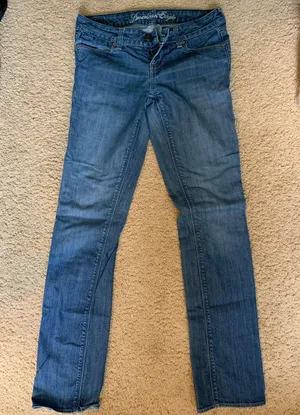 American Eagle Straight Leg Jeans thumbnail 1