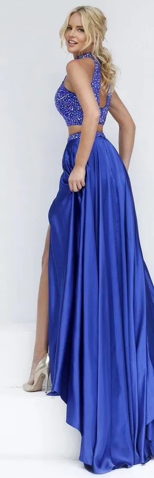 Sherri Hill Two Piece Prom Dress thumbnail 3
