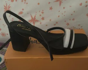 High Heels Black Size 6.5 thumbnail 1