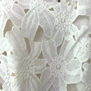 ASTR The Label Tenured Floral Lace Dress‎ Mini Size L White thumbnail 14