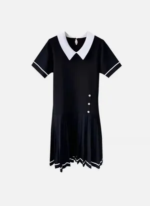 Sandro Hirondelle Black Dress thumbnail 4