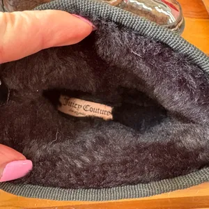 JUICY COUTURE Black Faux Fur Winter Boots thumbnail 5