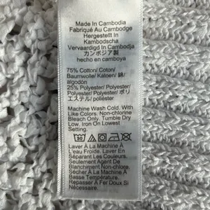 J. Crew White‎ Crochet Camisole thumbnail 5