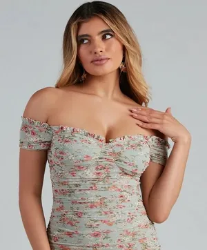 floral dress thumbnail 1
