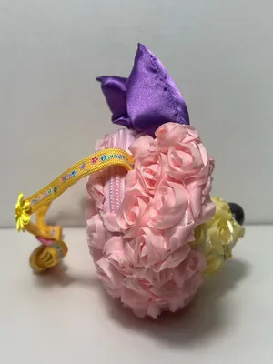 Disney Hong Kong Disneyland ShellieMay Bear Springtime Satin Rose Crossbody Bag thumbnail 5
