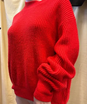 H&M Vibrant‎ Red Knitwear thumbnail 1