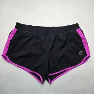 Old Navy Active Black Purple Shorts Pull On Athletic Running Shorts L‎ Large thumbnail 10