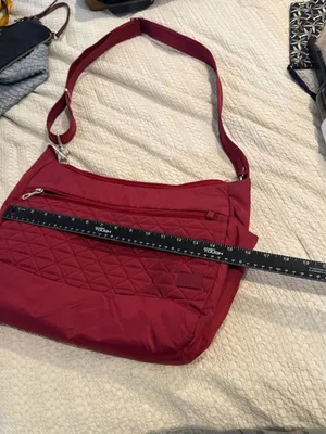 Pacsafe Anti-Theft Quilted Nylon Crossbody Bag thumbnail 11