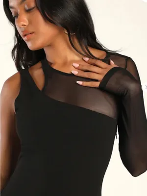 LULU's Sexy Chic Prom Wedding Cocktail Formal Event Long Sleeve Mermaid Maxi thumbnail 5