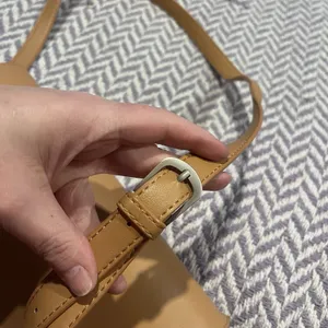 Pixie Mood Zoe Crossbody Vegan Faux Leather Bag Tan Beige Casual Purse thumbnail 8
