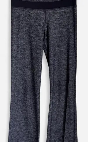 Y2K Lululemon Groove Pant II Flare Yoga Leggings Heathered Black thumbnail 1