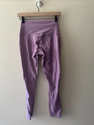 Lululemon Align High-Rise Pant 25" Wisteria Purple W5DKZS size 6 thumbnail 9