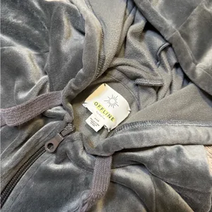 •Offline By Aerie• Velour Zip Up Hoodie thumbnail 4