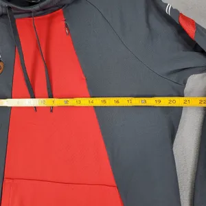 Nike‎ Hoodie Womens Sz M Cornell Dry Academy Pullover Sweatshirt Gray Red Bear thumbnail 7